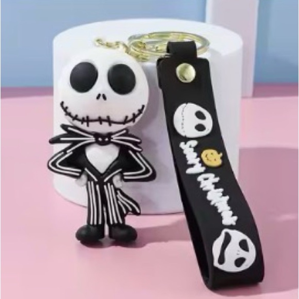 {NEW} The Nightmare Before Christmas Jack Keychain